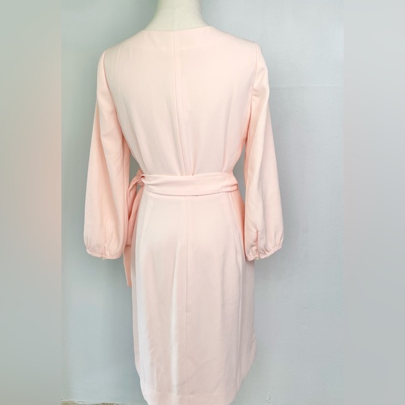 J. Crew Tie Waist Long Sleeve Wrap Dress (Size 2) - Picture 7 of 13